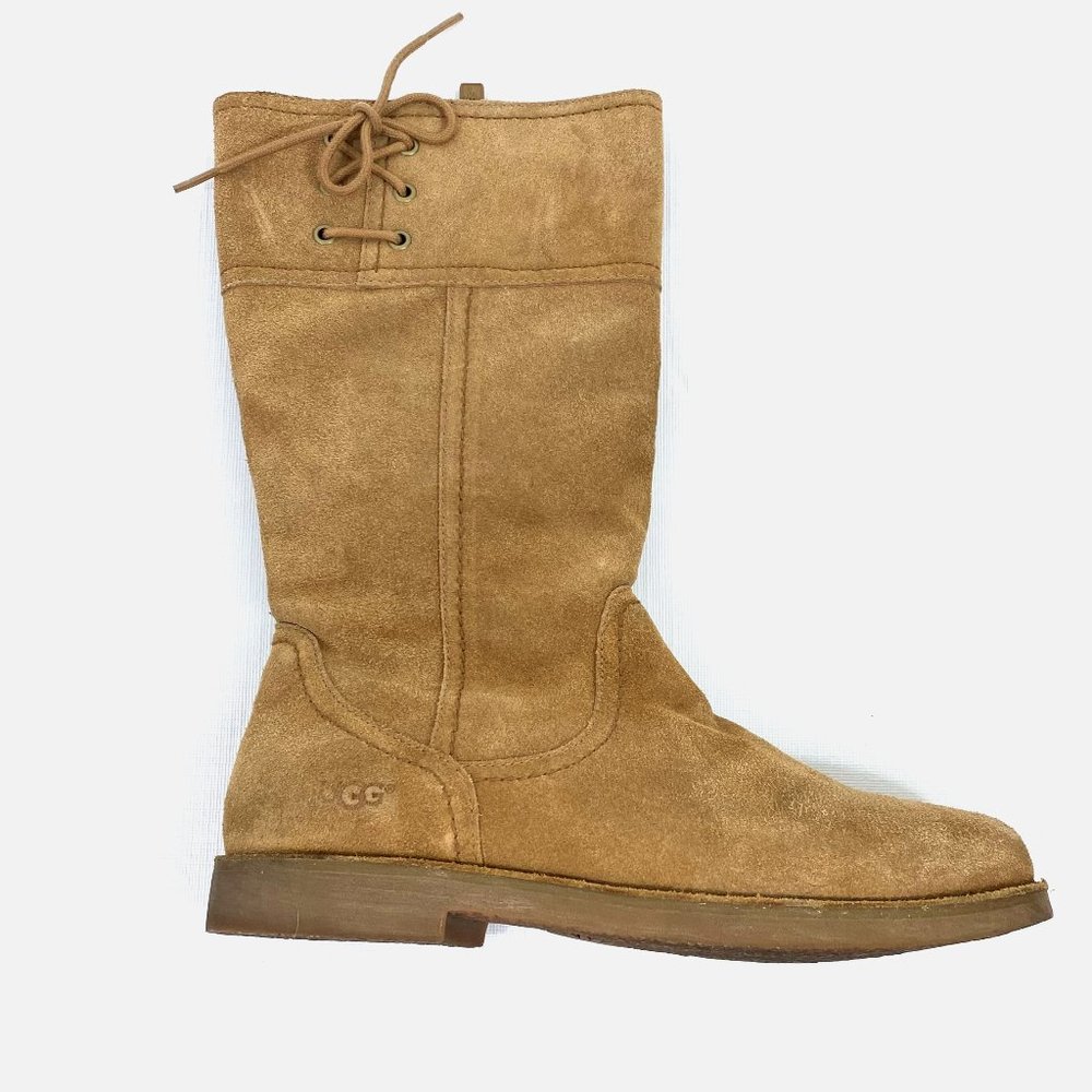 UGG Rayanne Style S/N 3301 Tall Suede Boots - Size 5